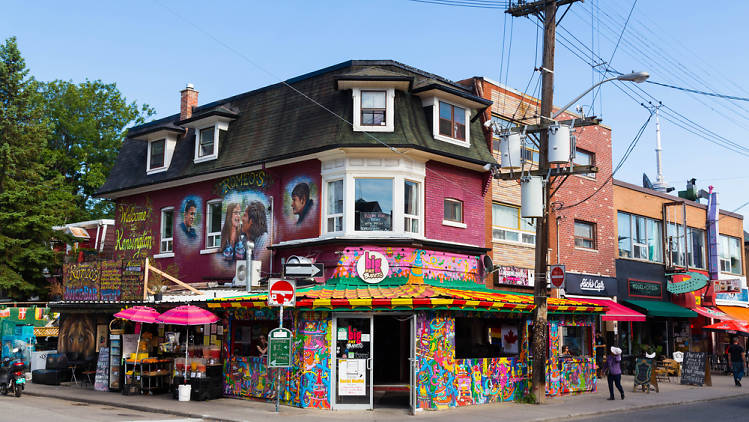 Kensington Market is a vibrant neighborhood known for its eclectic mix of vintage stores, global cuisine, and art. From quirky coffee shops to artisan cheese vendors, there's always something unique to find. It’s a melting pot of cultures and creativity, reflecting the true spirit of Toronto