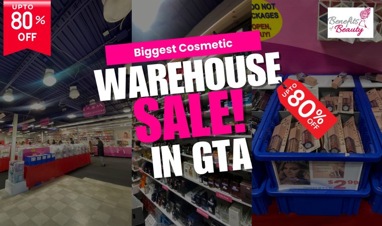 Biggest Cosmetics and Designer Fragrance Warehouse Sale in Mississauga – Up to 80% Off at Beauty of Benefits!